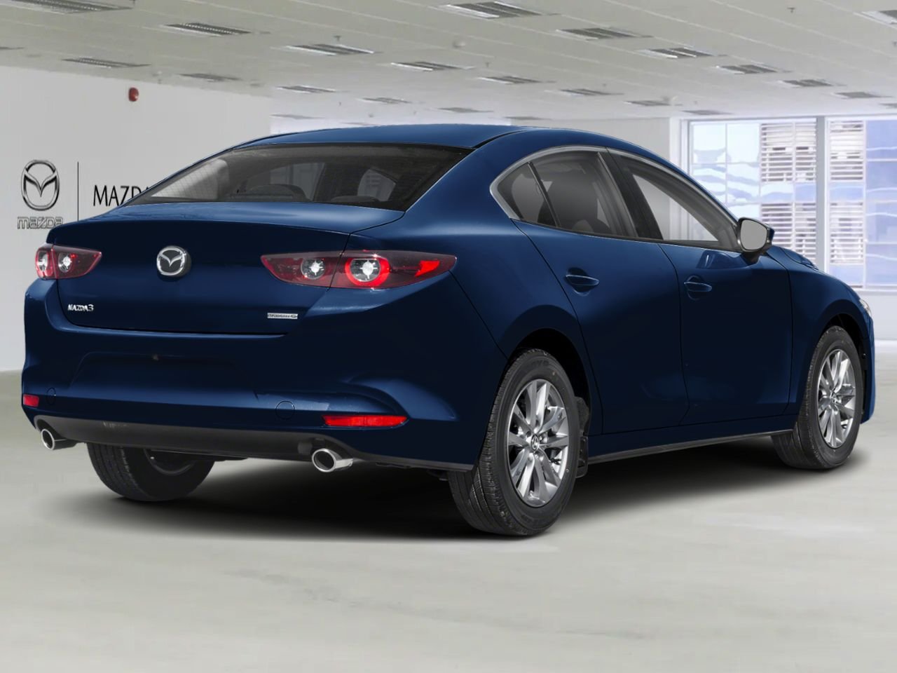 2026 MAZDA Mazda3 GX TA Deep Crystal Blue Mica Saint-Jérôme - photo #1