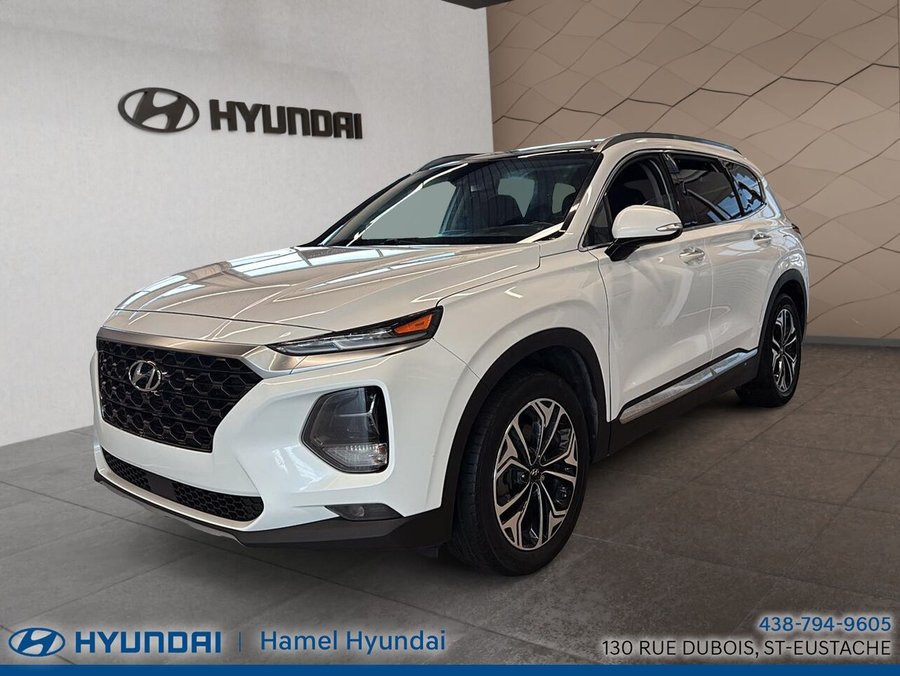 2019 Hyundai Santa Fe 2019 White
