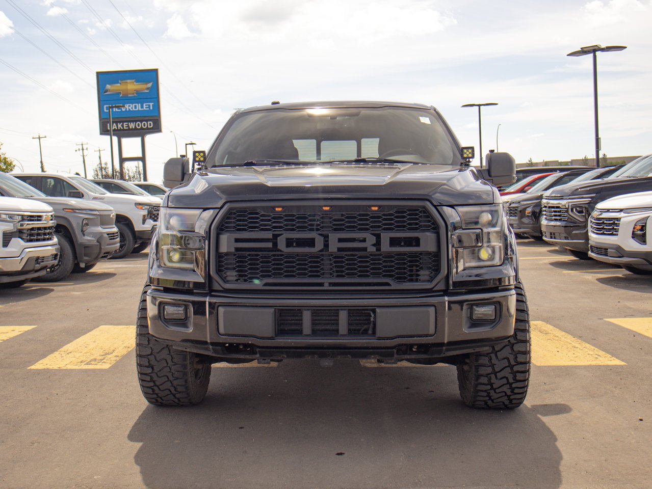 2016 Ford F-150 4WD SuperCrew 145 XLT Black Sherwood Park - photo #2