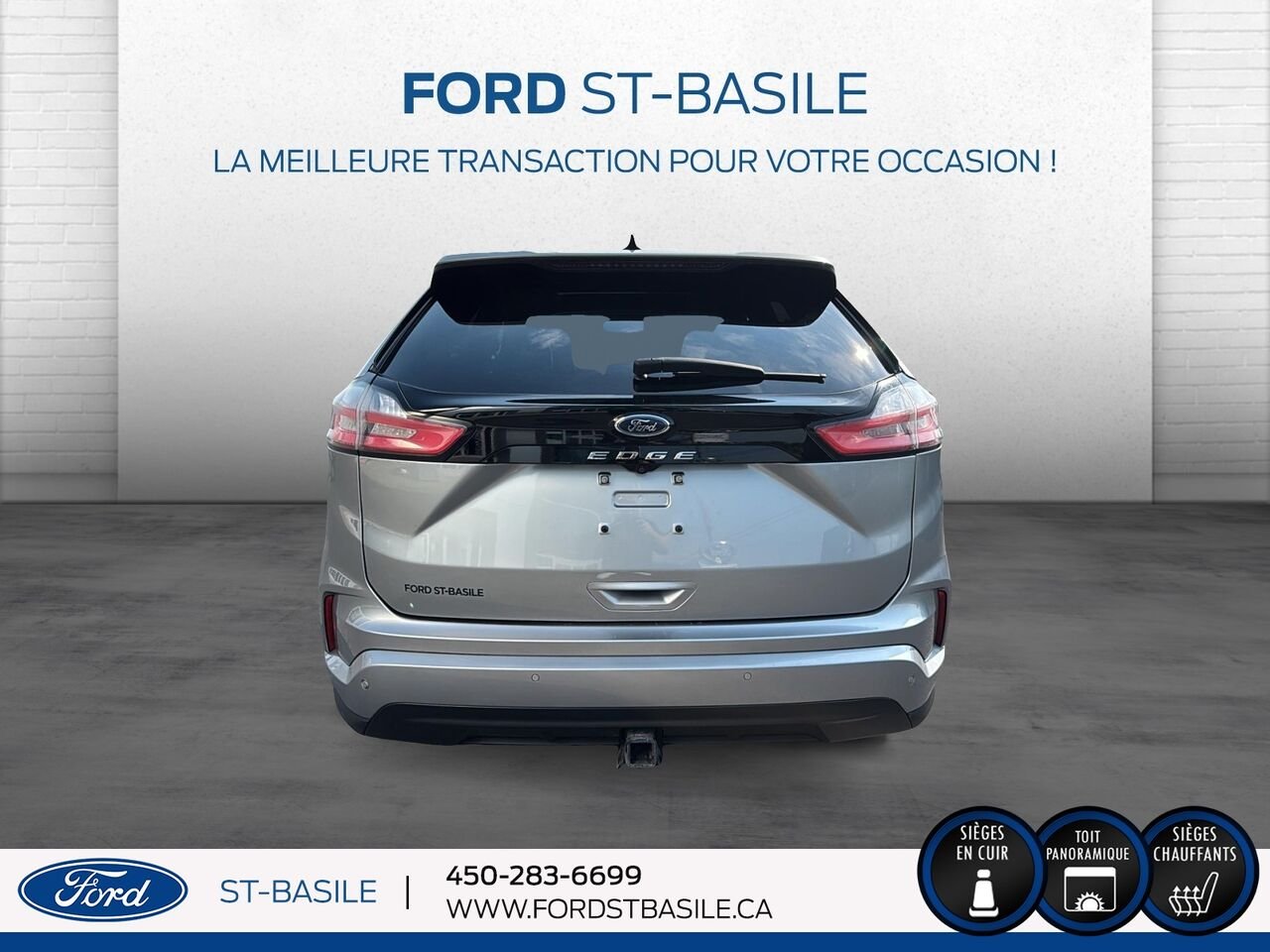 Ford Edge 2022 Argent Saint-Basile-le-Grand - photo #6