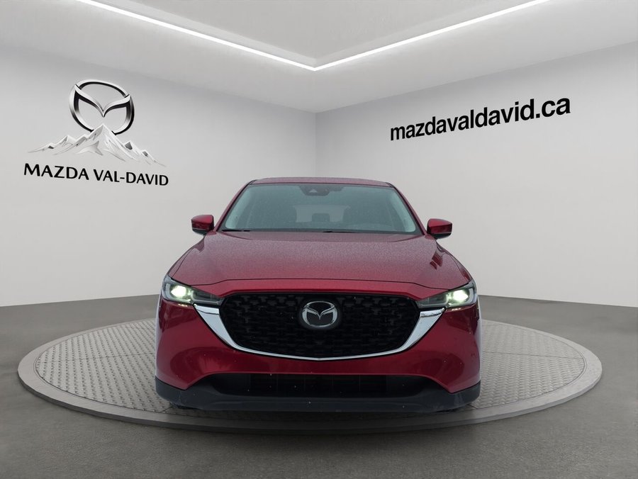 2022 Mazda CX-5 GS AWD, Volant chauffant, Sièges en cuir, Bluetooth Red