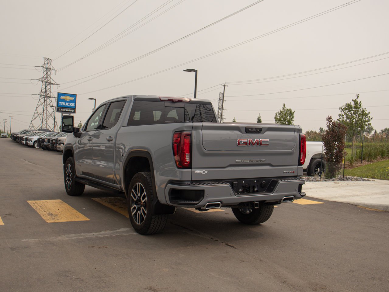 2024 GMC Sierra 1500 4WD Crew Cab 147 AT4 Grey Sherwood Park - photo #7