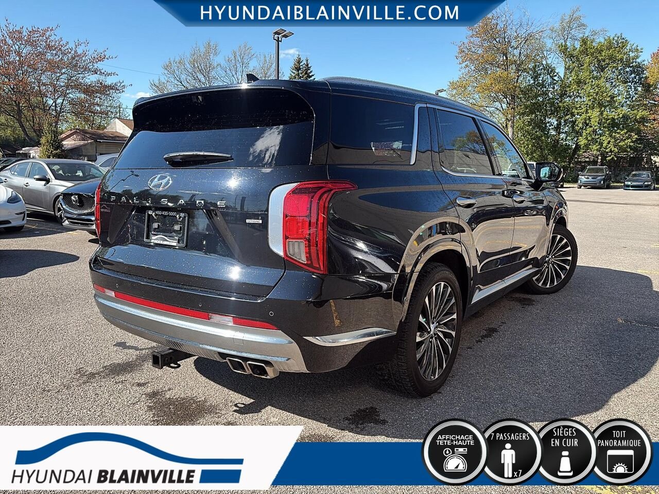 Hyundai Palisade 2023 Bleu Blainville - photo #3