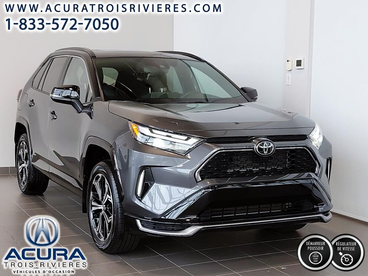 2025 Toyota RAV4 hybride rechargeable Silver Trois-Rivières - photo #1