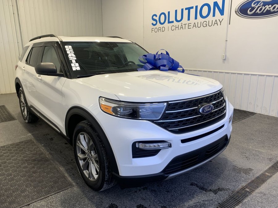 2023 Ford Explorer XLT AWD 2023 White