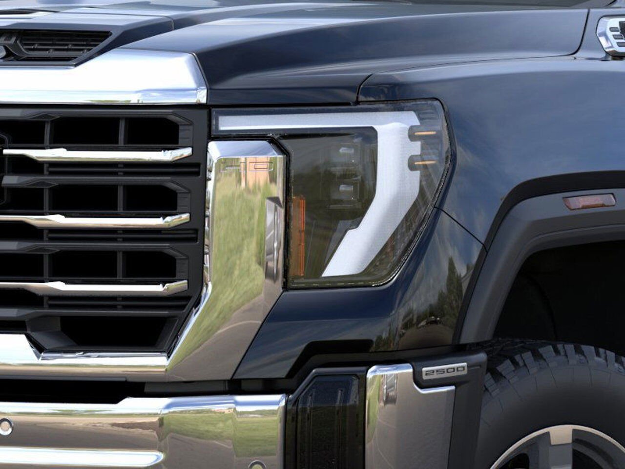 2025 GMC Sierra 2500HD SLE cabine multiplace 4RM 159 po ONYX BLACK Gatineau - photo #9