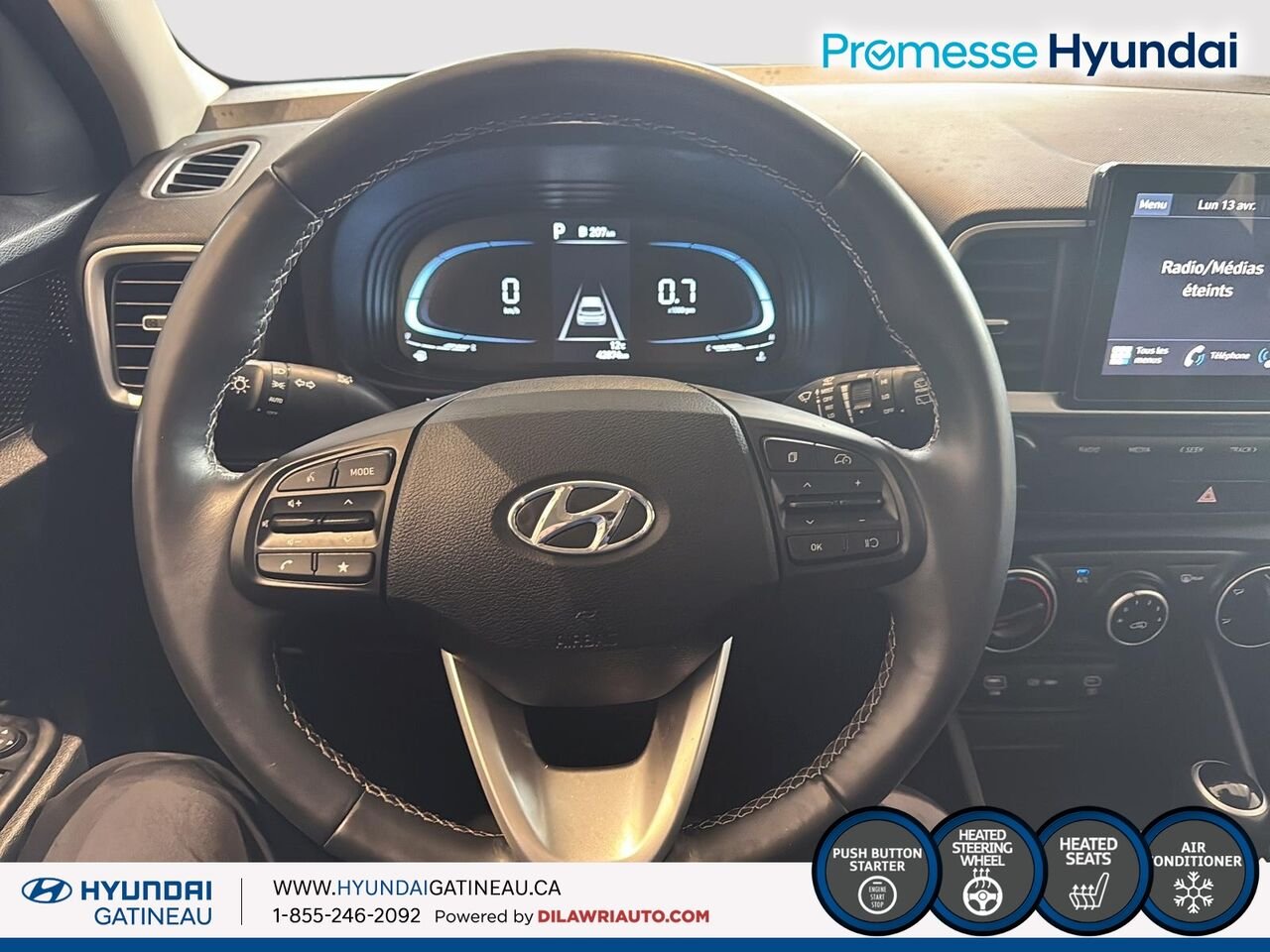 2024 Hyundai Venue Grey Gatineau - photo #11