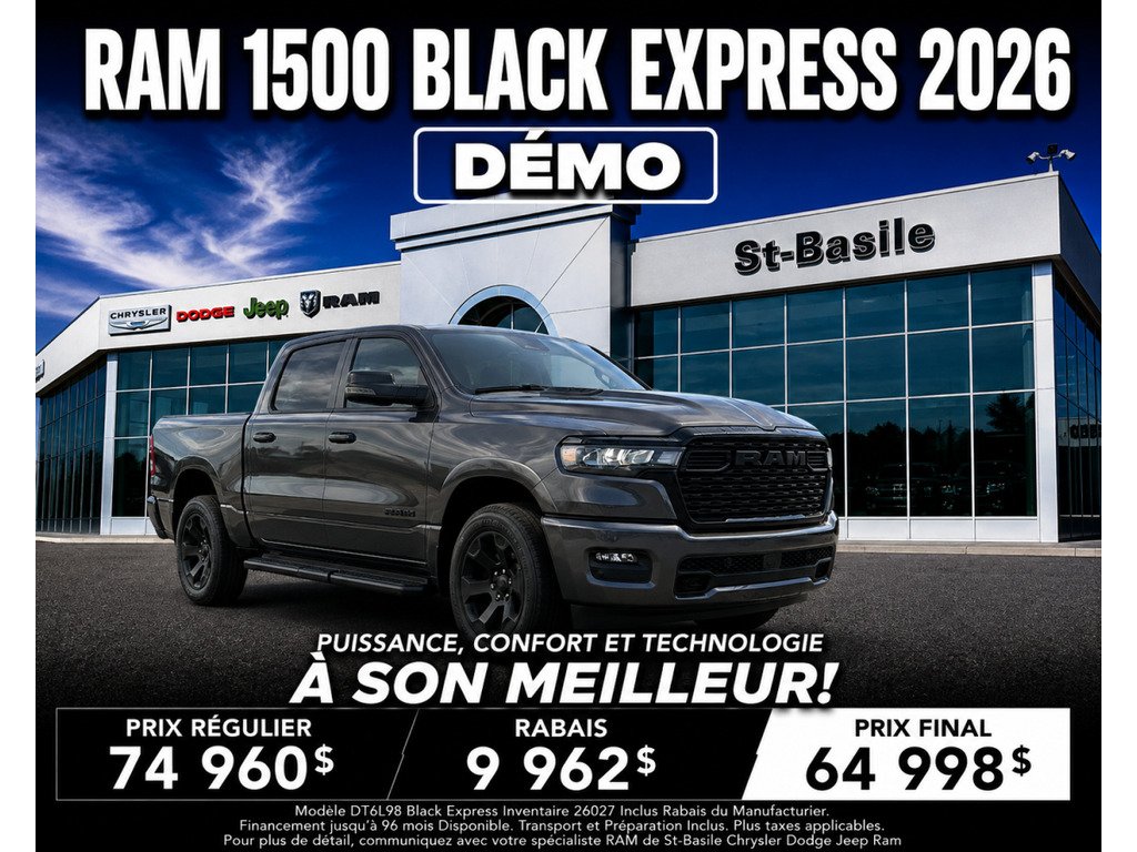 Ram 1500 2026 Gris Saint-Basile-le-Grand - photo #2