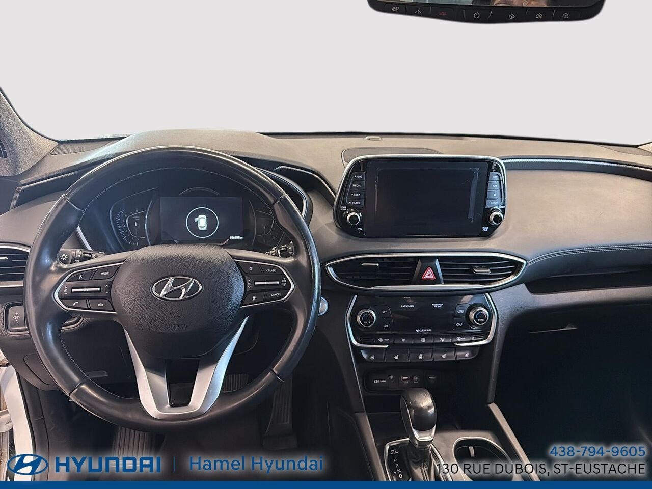 2019 Hyundai Santa Fe White Saint-Eustache - photo #13