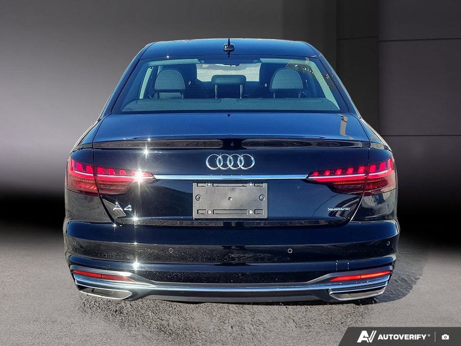 Audi A4 Sedan 2024 2024 Noir