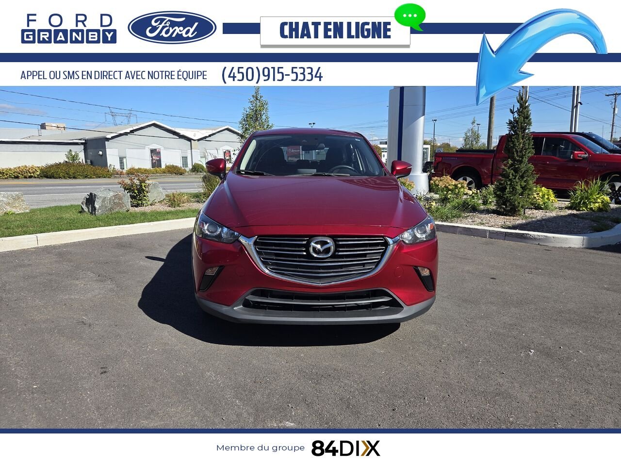 2020 Mazda CX-3 Red Granby - photo #1