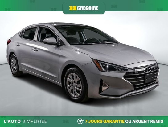 Hyundai Elantra 2020 2020 Argent