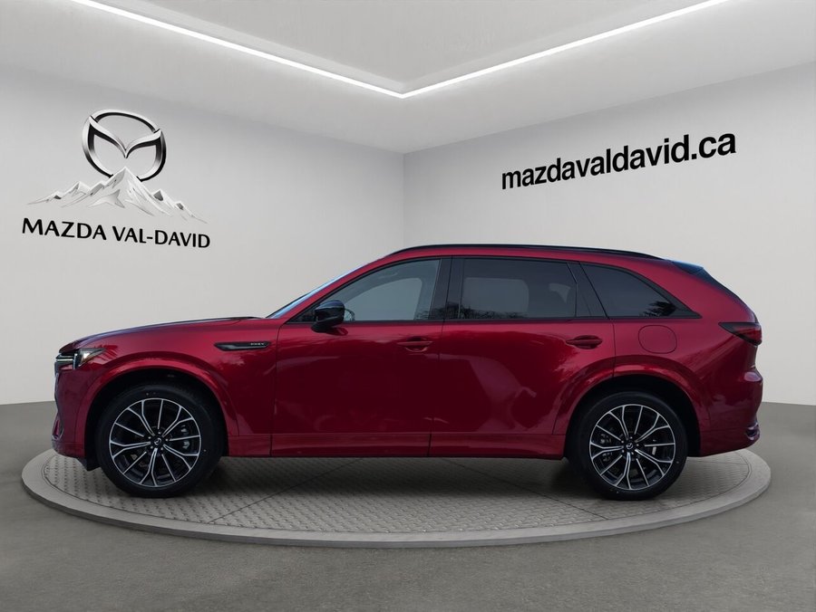 2025 Mazda CX-70 PHEV GT PHEV, 5 passagers, toit pano, cuir Soul Red Crystal Metallic