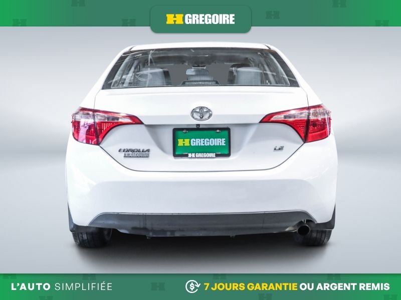 Toyota Corolla 2019 Blanc Saint-Eustache - photo #7
