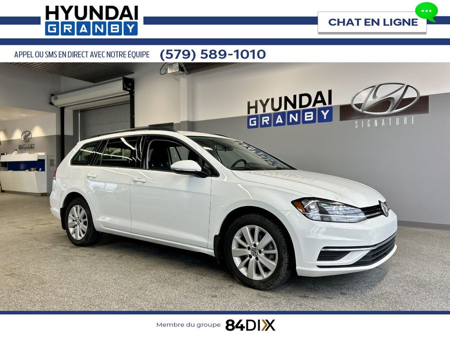 Volkswagen Golf SportWagen 2018 2018 Blanc