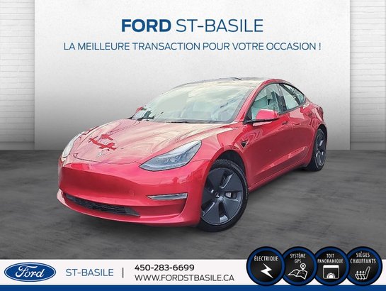 2022 TESLA MODEL 3 2022 Red