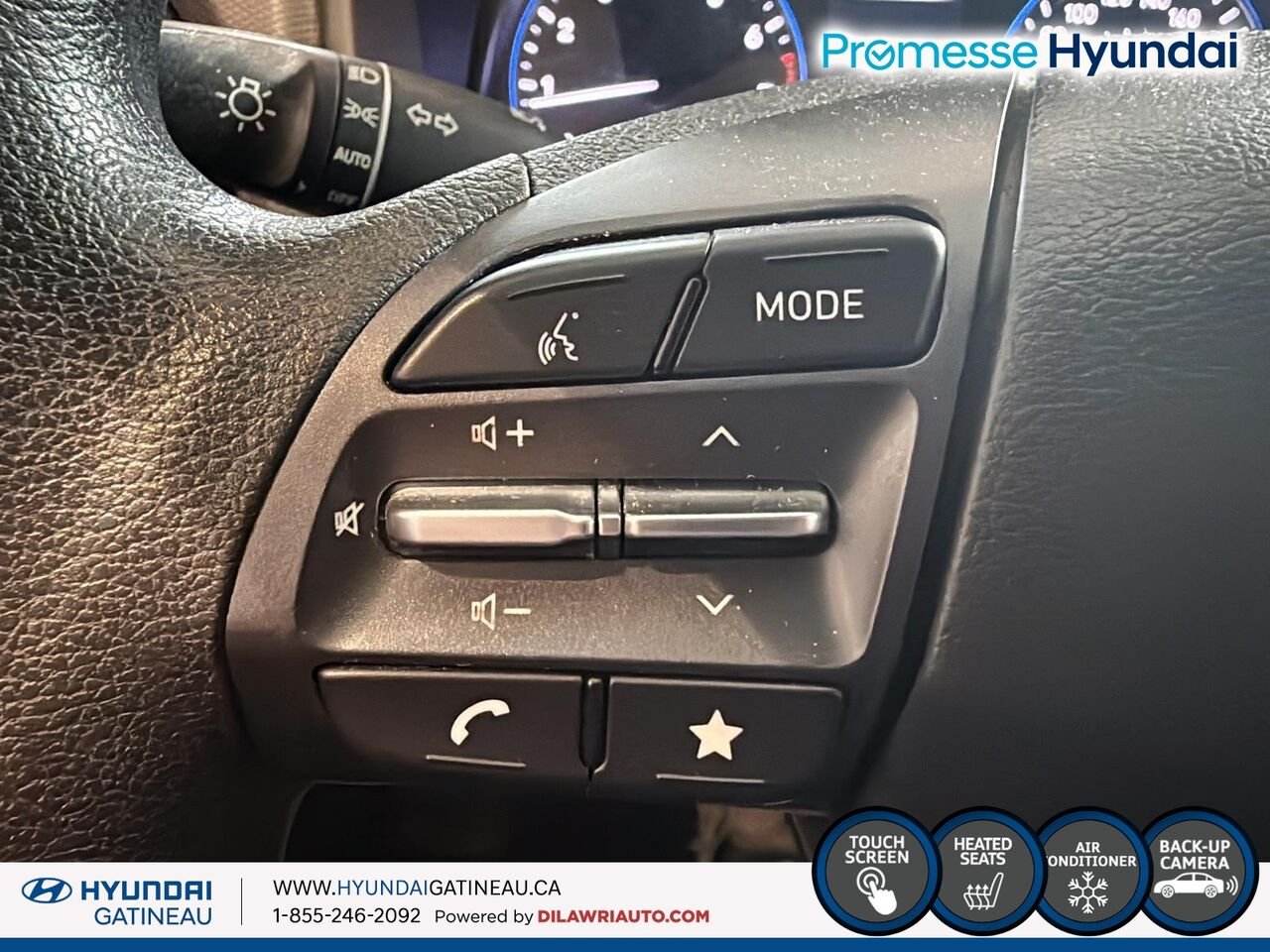Hyundai Kona 2.0L Essential *** awd , sieges chauffant , certifier *** 2022 Noir Ottawa & Gatineau - photo #11