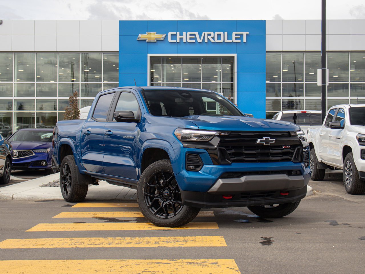 2024 Chevrolet Colorado 4WD Crew Cab Z71 Blue Sherwood Park - photo #1