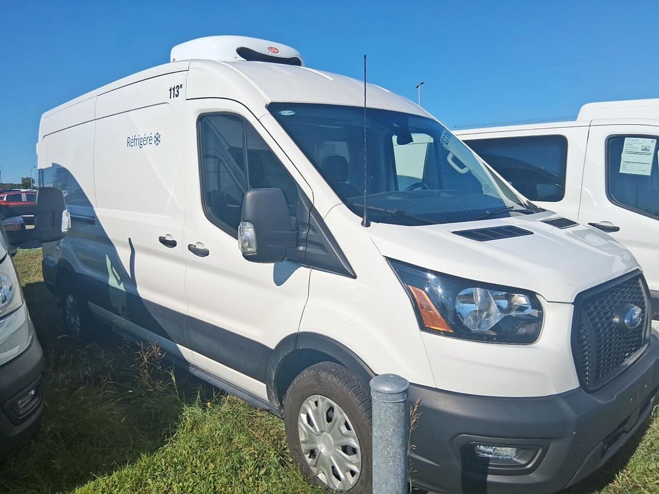 Ford Transit T-350 RÉGRIGÉRÉ -18 2023 Blanc Québec - photo #0