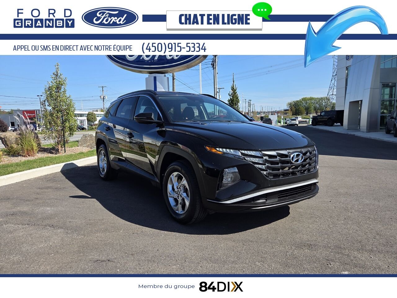Hyundai Tucson 2023 Noir Granby - photo #0