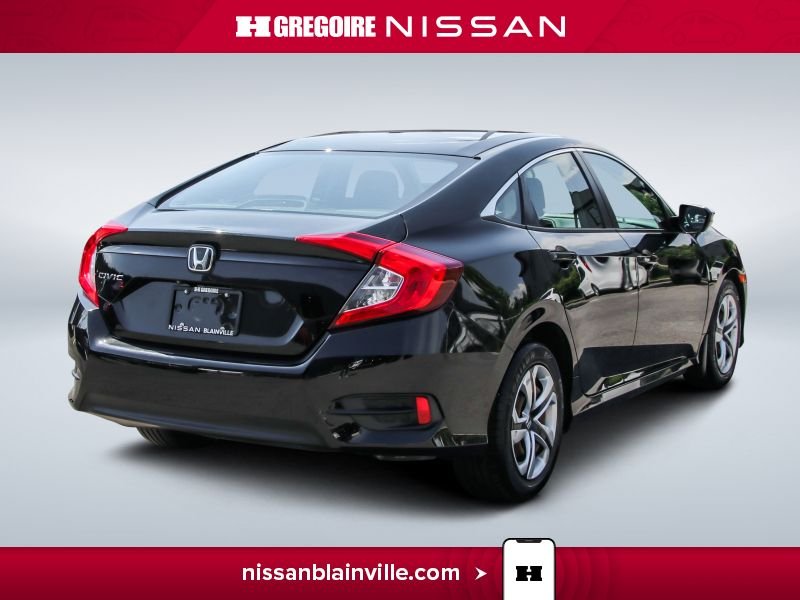 2018 Honda Civic Black Blainville - photo #8
