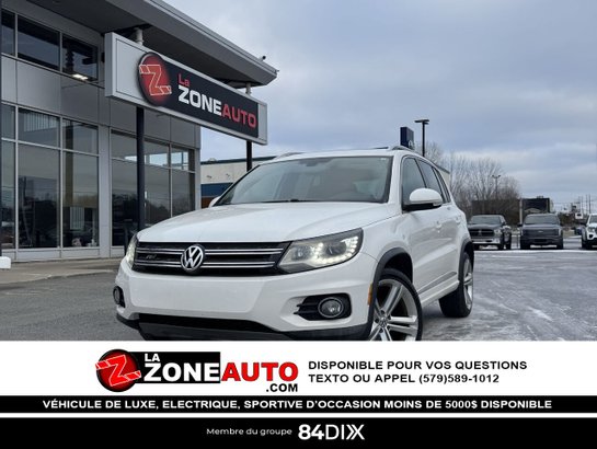 Volkswagen Tiguan Highline R-Line 2014 2014 Blanc
