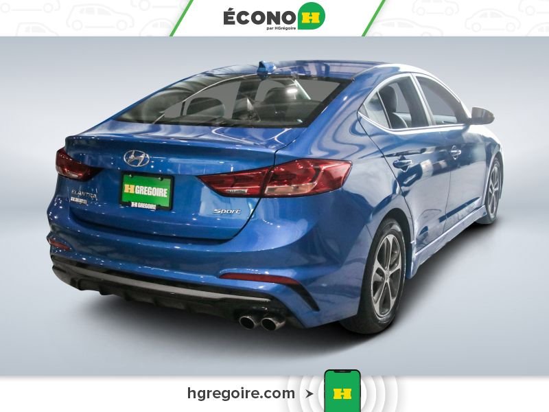 Hyundai Elantra 730491 | Sport CUIR TOIT BLUETOOTH CAMÉRA MAGS 2017 Bleu Laval - photo #6
