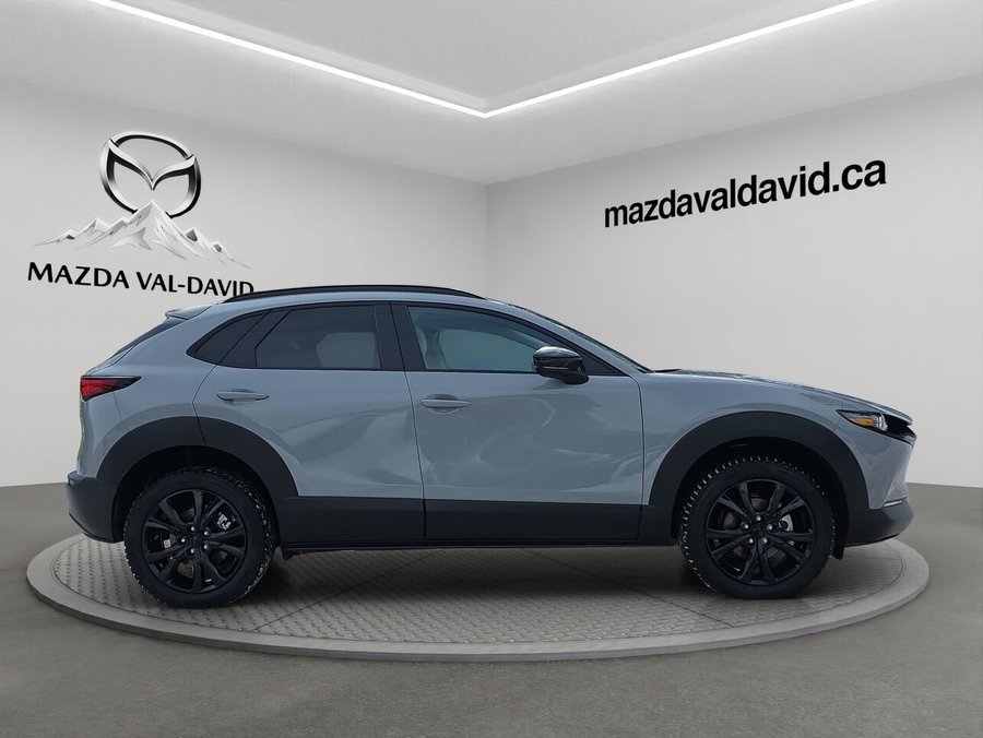 2026 Mazda CX-30 GT turbo, awd, toit ouvrant, Écran 360 degré, Navigation, chargeur sans fil pour cellulaire Aero Grey Metallic