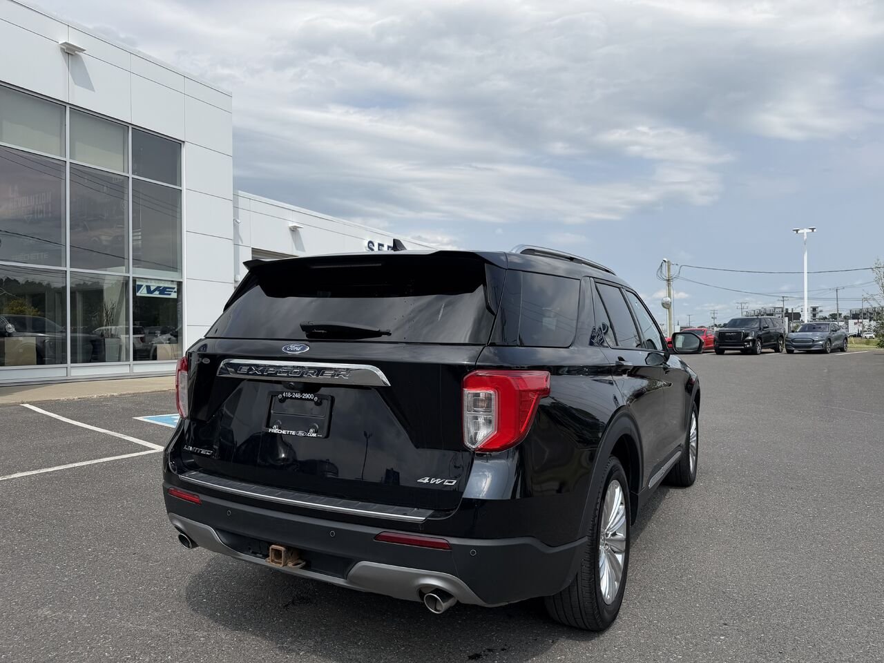 2022 Ford EXPLORER Black Montmagny - photo #2