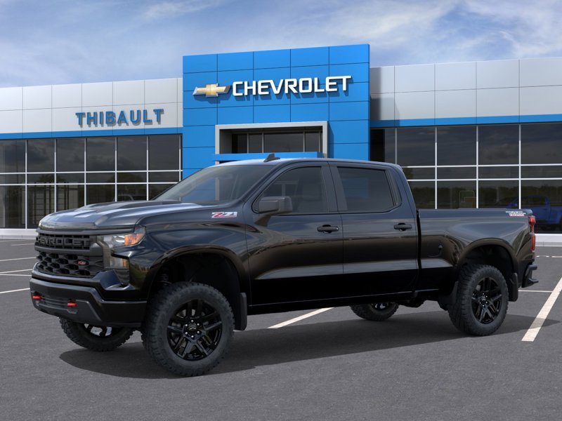 CHEVROLET SILVERADO 1500 Custom Trail Boss cabine multiplace 4RM 157 po 2026 Noir