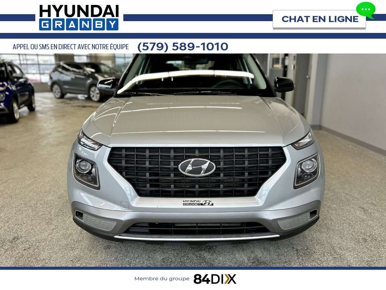 2023 Hyundai Venue Grey Granby - photo #2