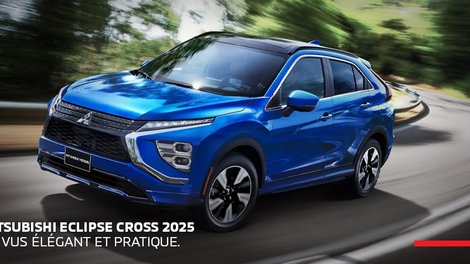 Mitsubishi Eclipse Cross 2025 : style affirmé, polyvalence au quotidien