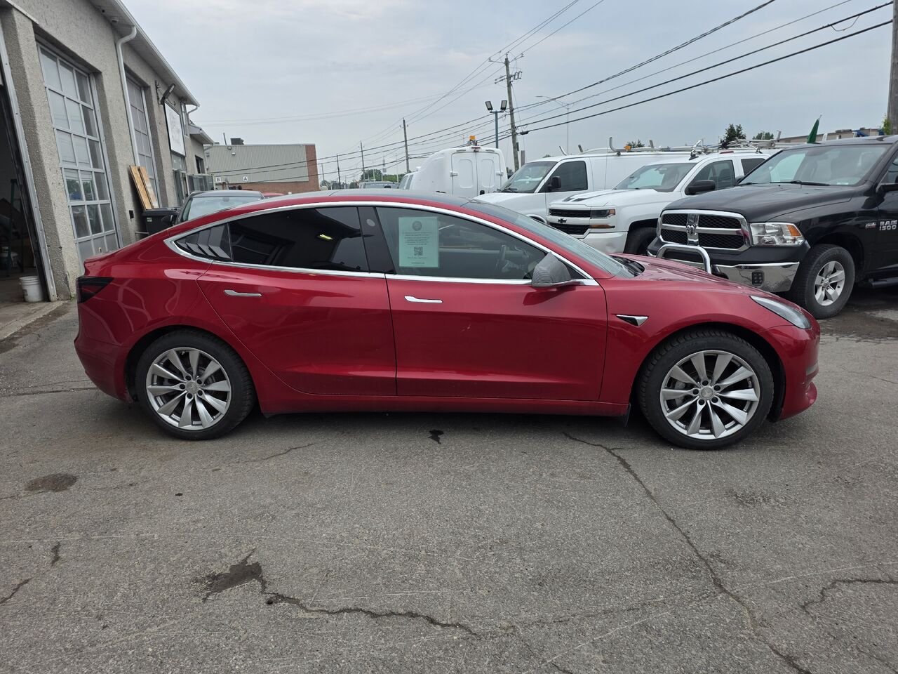 Tesla Model 3 2020 Rouge Longueuil, - photo #5