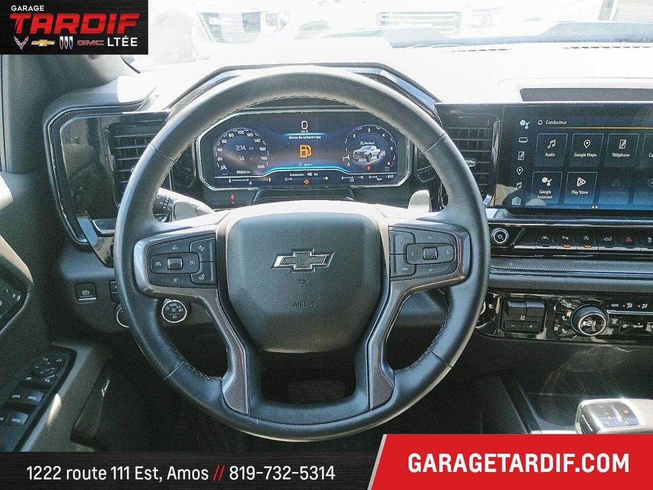 CHEVROLET Silverado 1500 ZR2 cabine multiplace 4RM 147 po 2023 Gris Rouyn-Noranda - photo #16
