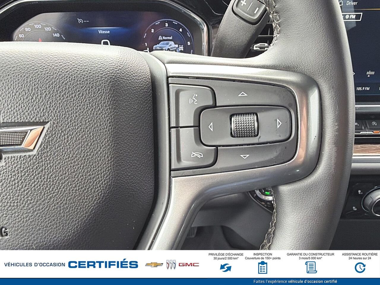 CHEVROLET SILVERADO RST cabine multiplace 4RM 157 po 2024 Bleu Montmagny - photo #11
