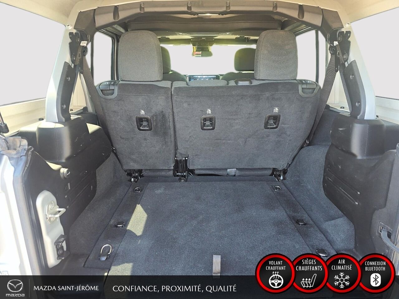 2024 Jeep Wrangler Sport S 4 portes | 2 TOITS | AUTOMATIQUE Grey Saint-Jérôme - photo #21