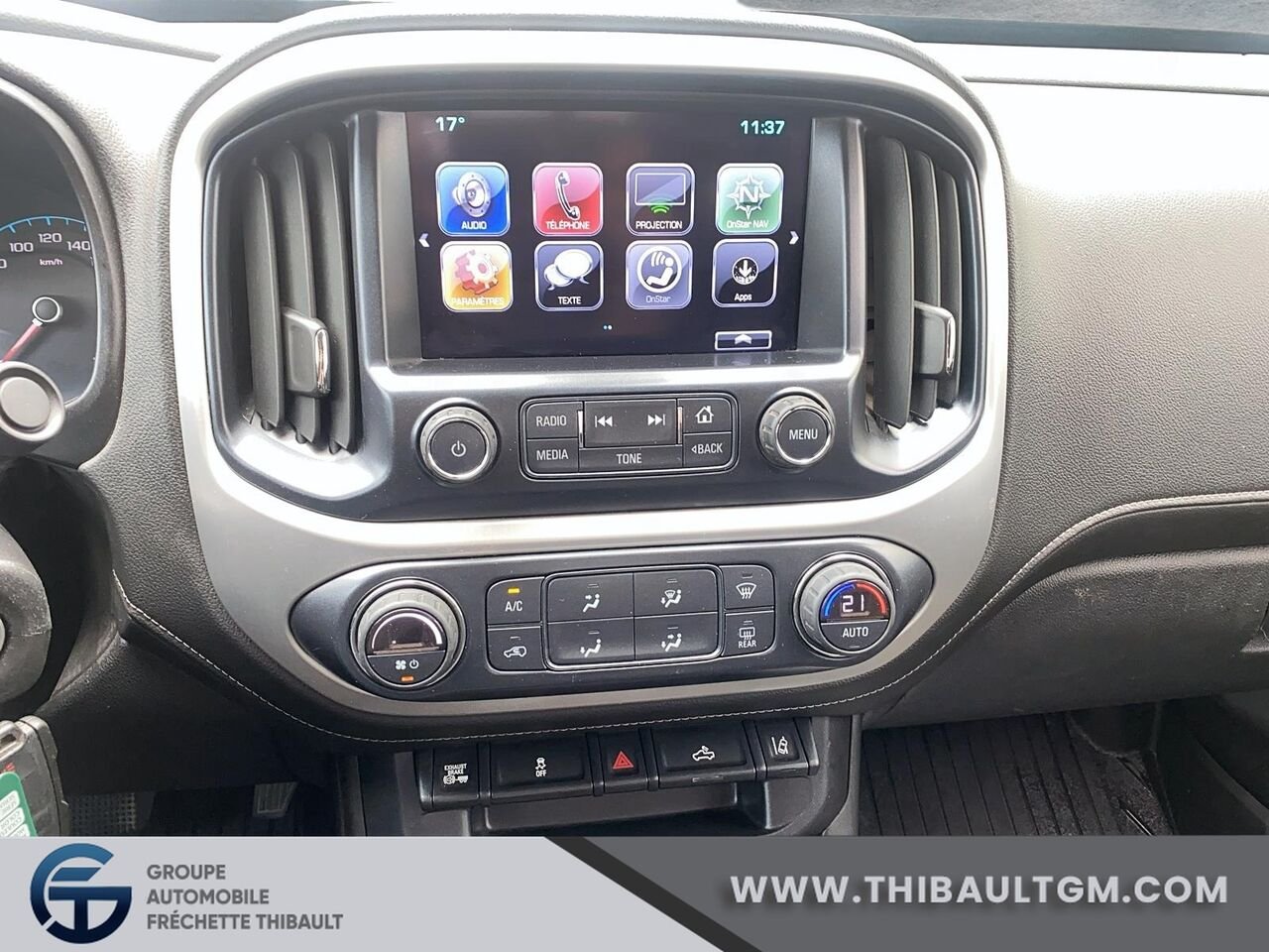 GMC CANYON SLE SLE cabine multiplace 4RM, 140,5 po 2017 Blanc Montmagny - photo #13