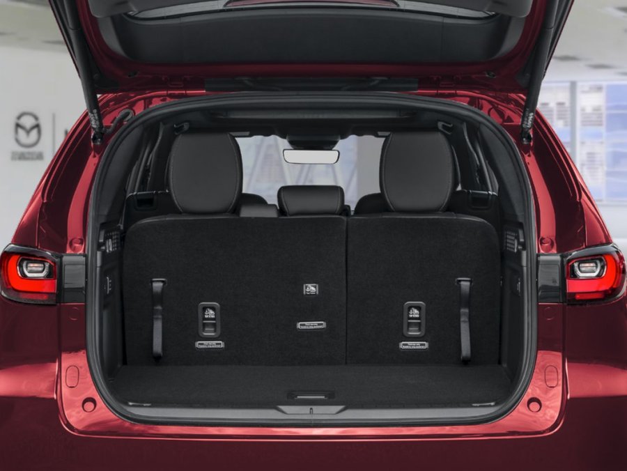 MAZDA CX-90 hybride rechargeable GT TI 2026 Rouge artisanal cristal métallisé