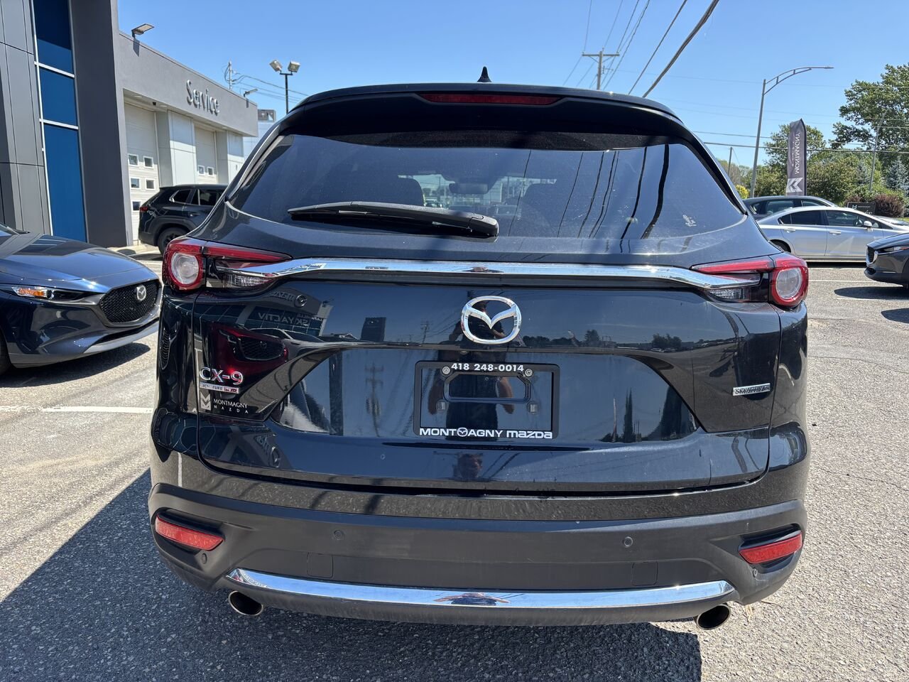 MAZDA CX-9 SIGNATURE Signature TI 2022 Noir Montmagny - photo #5