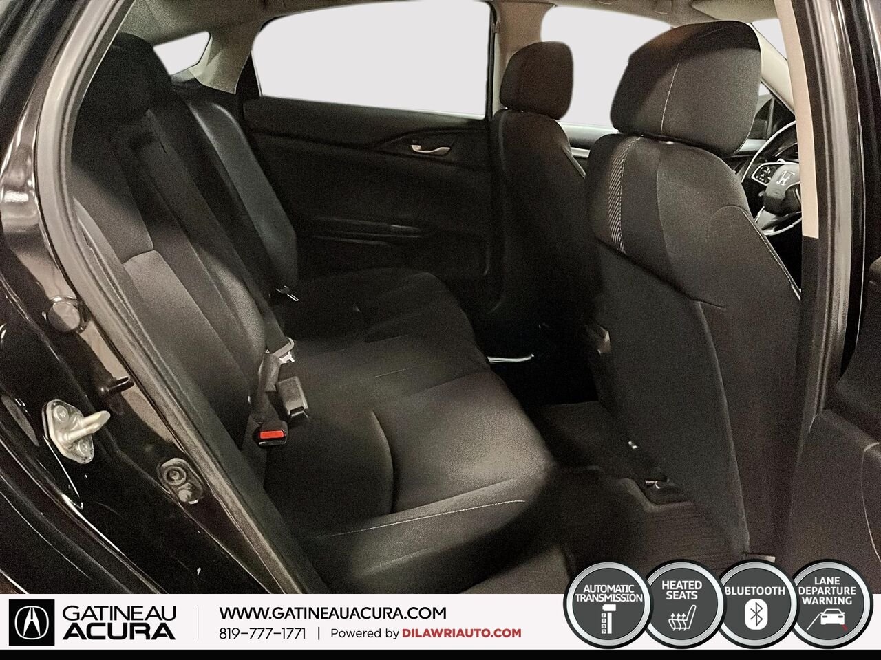 2018 Honda Civic SE Black Gatineau - photo #18