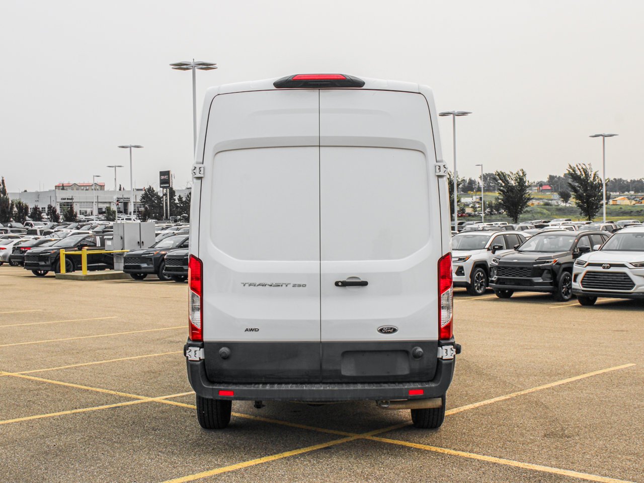 2025 Ford Transit Cargo Van T-250 148 Hi Rf 9070 GVWR AWD White Sherwood Park - photo #6