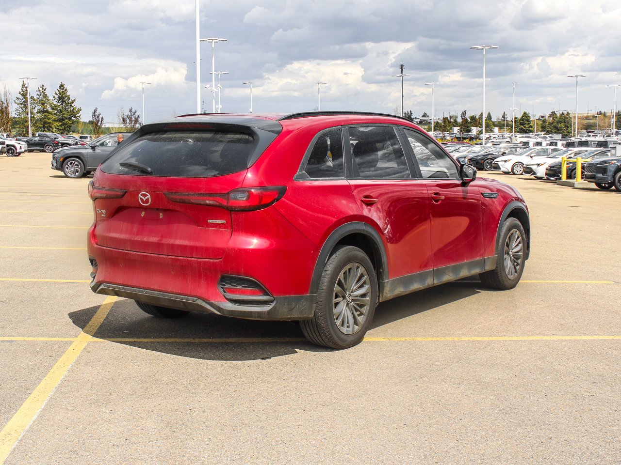 2025 Mazda CX-70 GS-L AWD Red Sherwood Park - photo #8