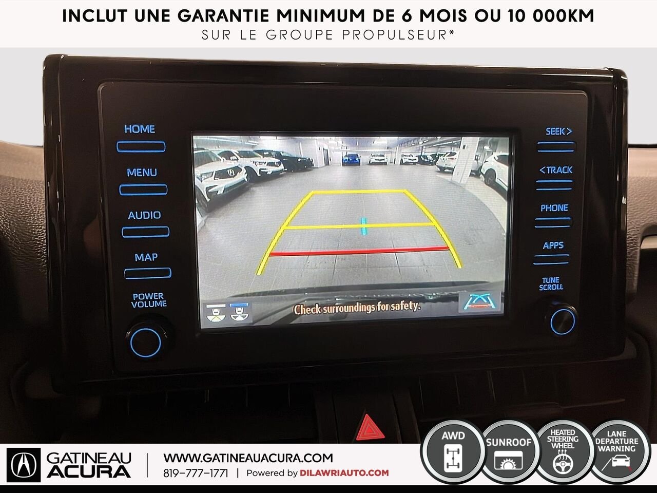 Toyota RAV4 XLE AWD 2020 Bleu Gatineau - photo #5