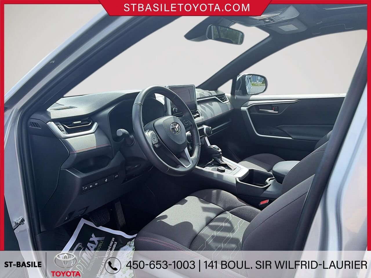 TOYOTA RAV4 PRIME 2024 Ciel argent métallisé Saint-Basile-le-Grand - photo #11