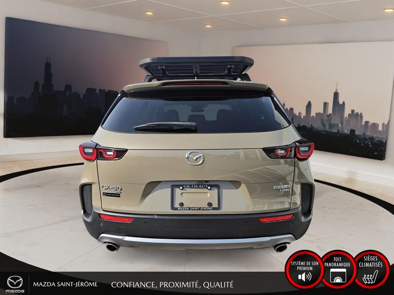 2024 Mazda CX-50 Édition Meridian | TOIT PANORMAIQUE | CUIR | AWD | Beige Saint-Jérôme - photo #6