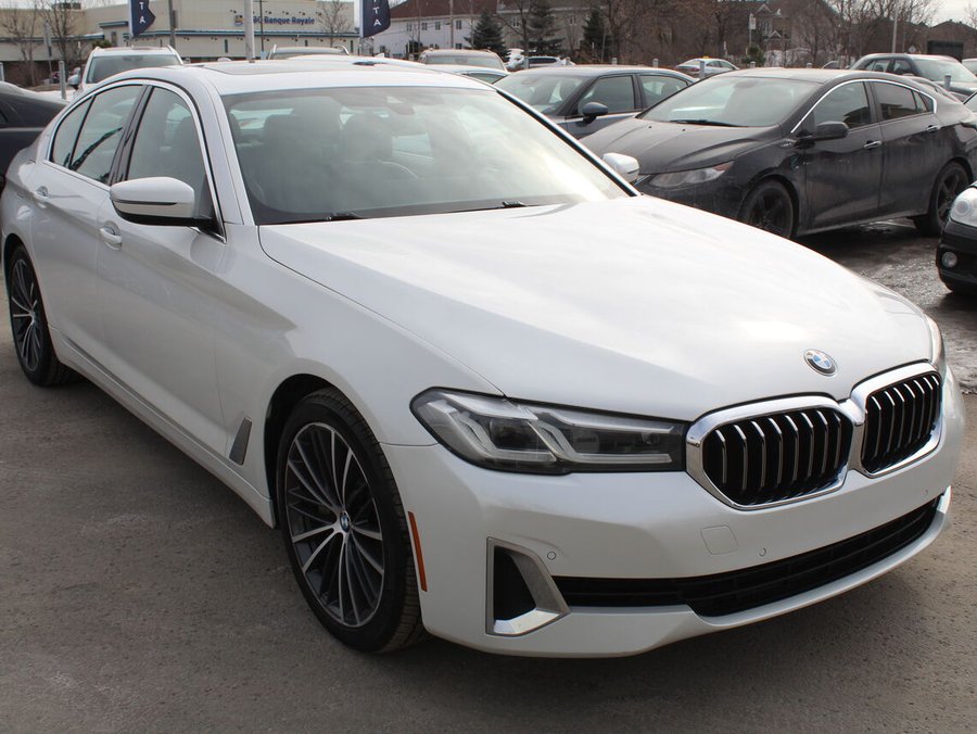 BMW 5 Series 2021 2021 Blanc