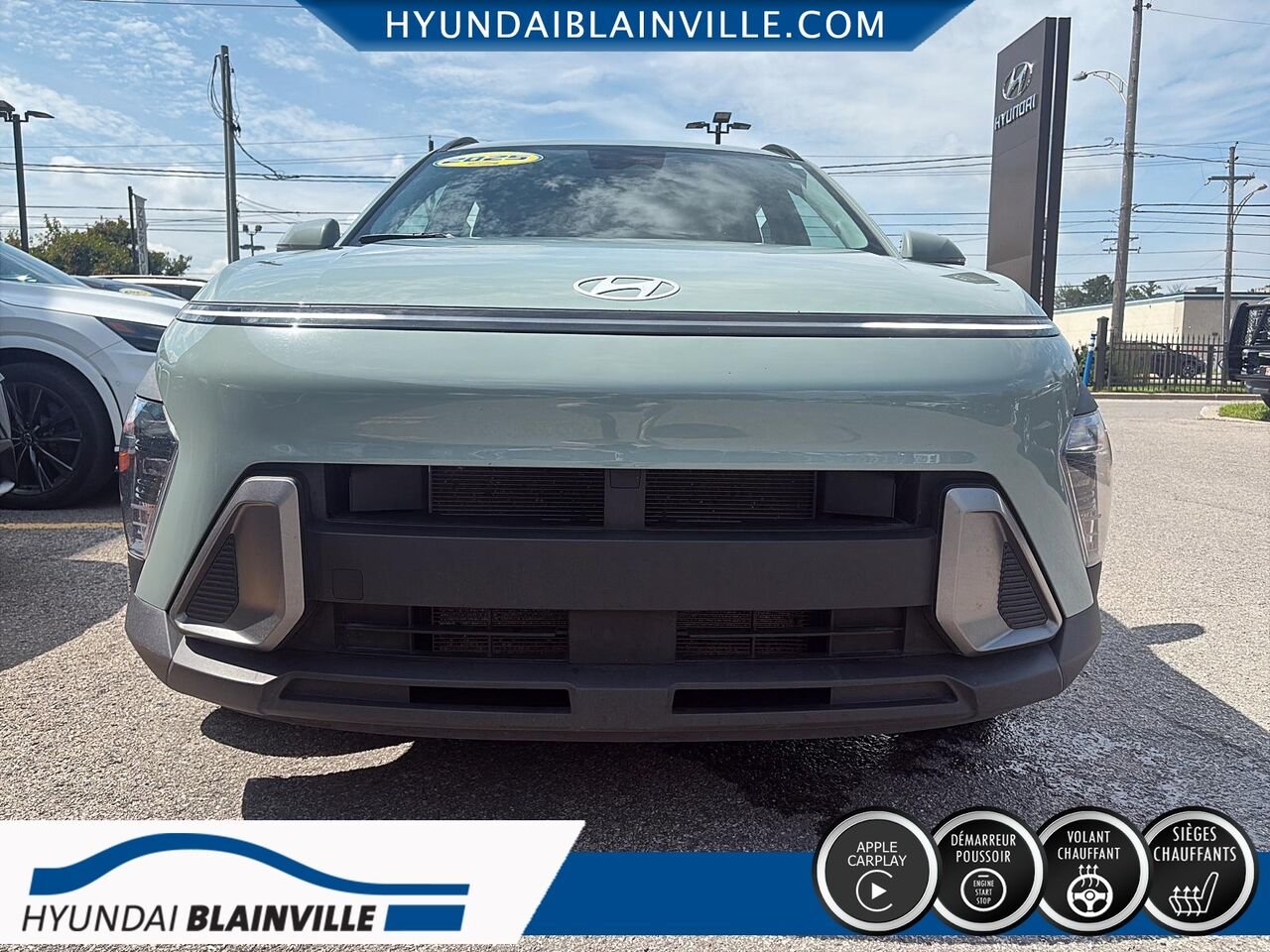 2025 Hyundai Kona Green Blainville - photo #1