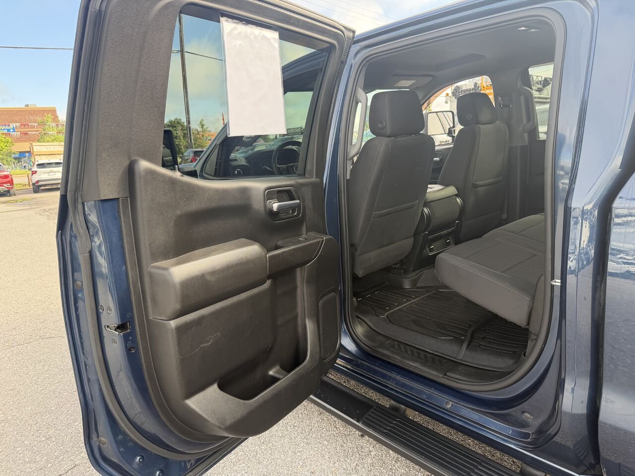 GMC SIERRA K1500 Pro cabine multiplace 4RM 147 po 2022 Bleu Gatineau - photo #10