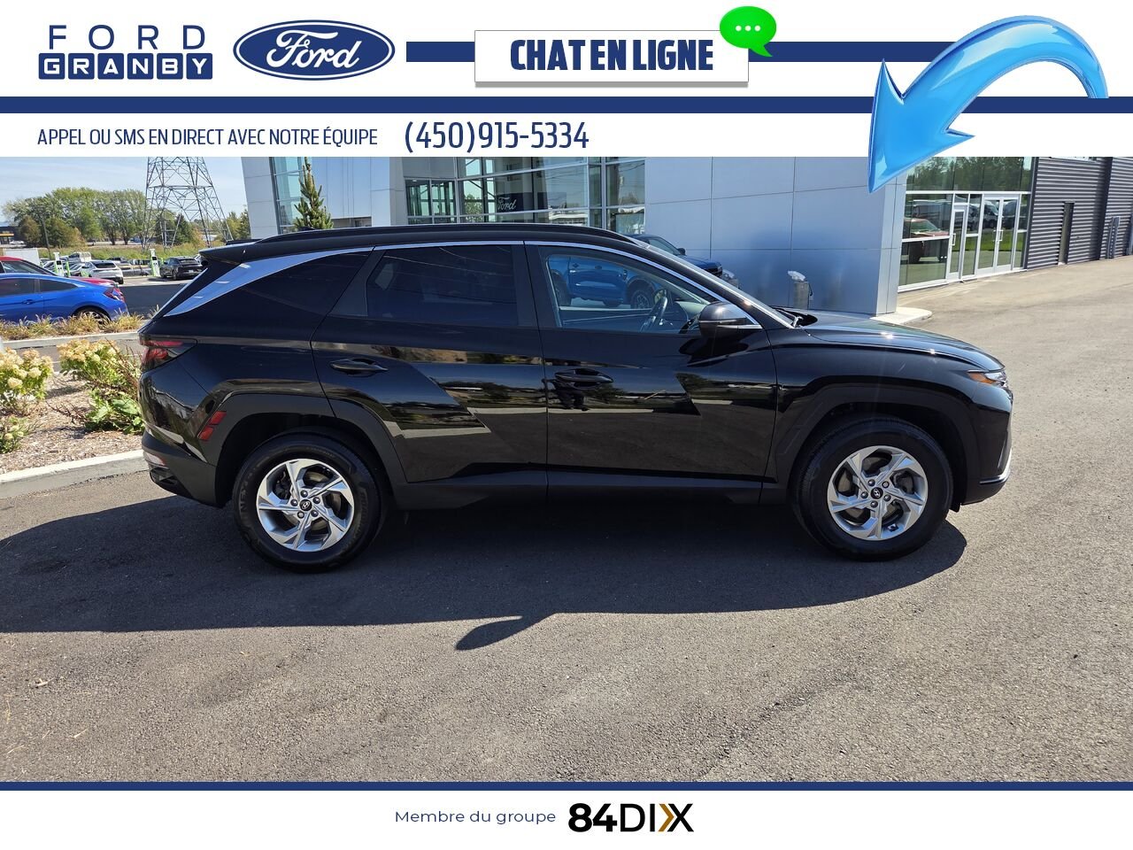 Hyundai Tucson 2023 Noir Granby - photo #7