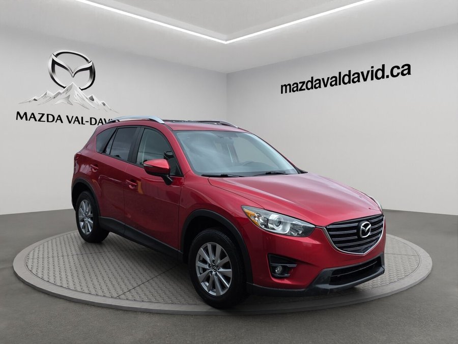 Mazda CX-5 GS 4 portes TI BA 2016,5, Navigation, commande audio au volant, Toit ouvrant 2016 Rouge